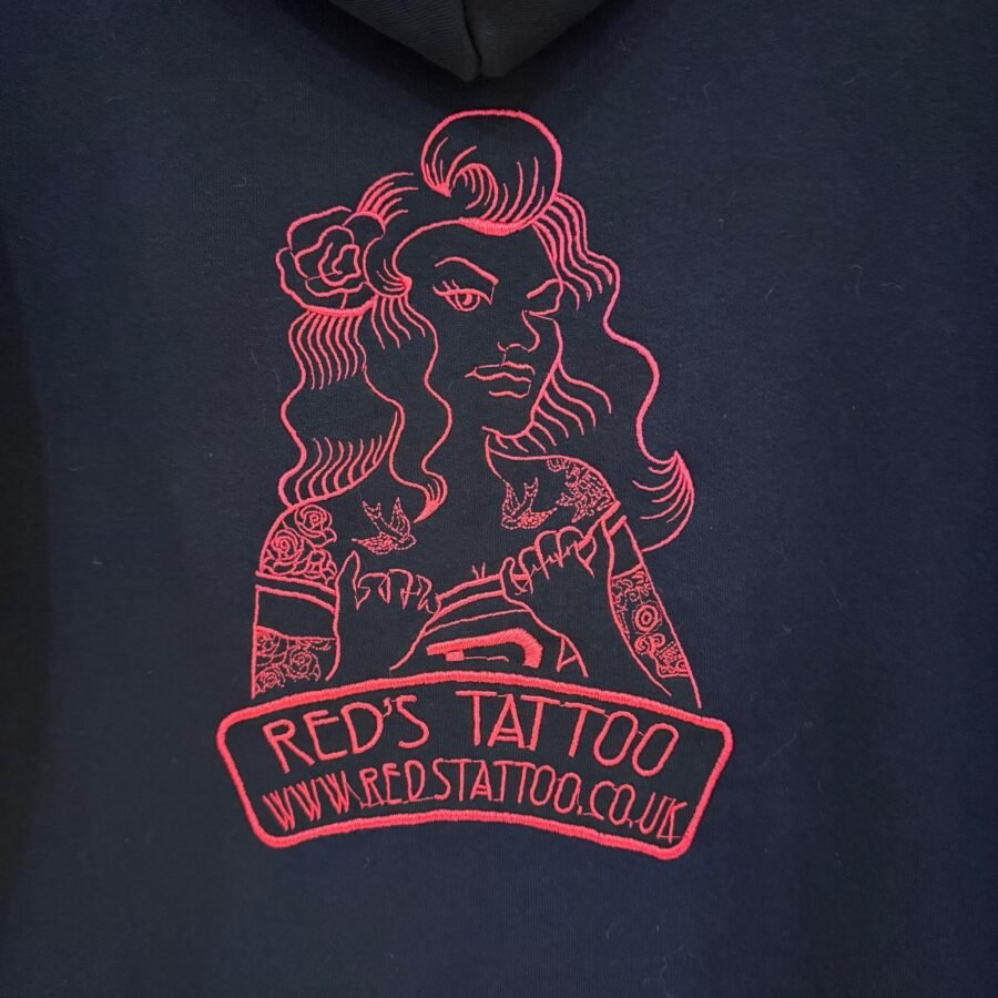 Red’s Tattoo Parlour Ltd — Art embroidery, Essex Embroidery